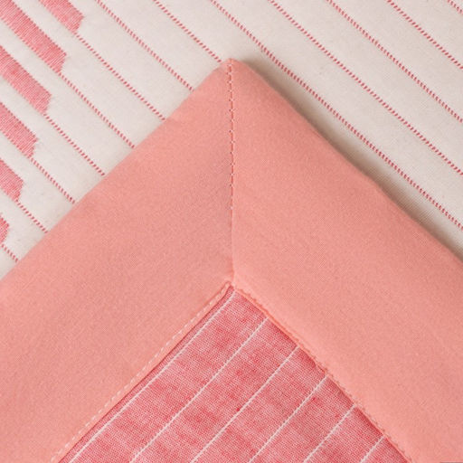 Покрывало хлопковое Этель Волны 180х2405 см, цвет розовый, 100%хлопок, 300гр/м2  фото 5
