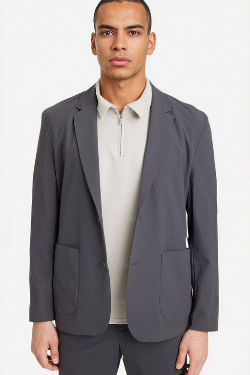 Teknik Kuma_tan Esnek Blazer Ceket - Defacto фото 4