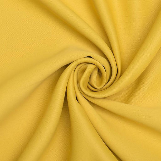 Штора блэкаут портьерная «Этель» 200×250, жёлтая