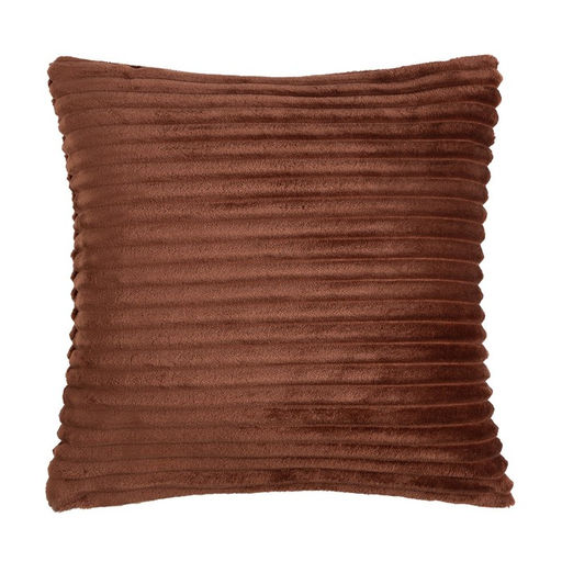 Наволочка декоративная Этель цвет коричневый,40х40 см, велсофт, 100% п/э  фото 6