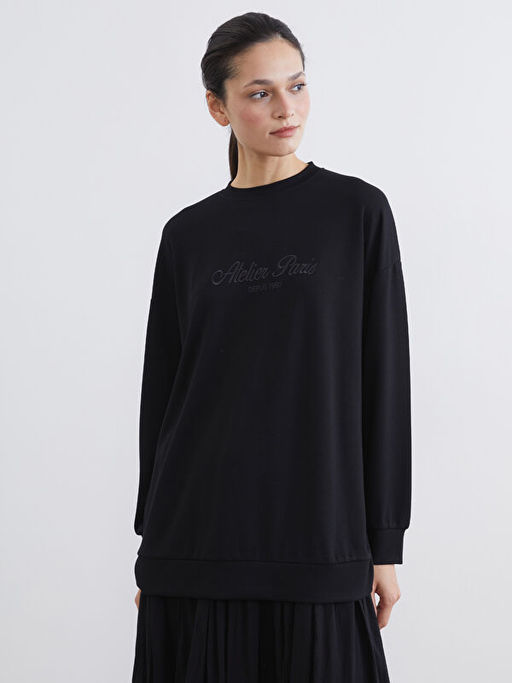 Paris Nak??l? Kad?n Sweatshirt Tunik