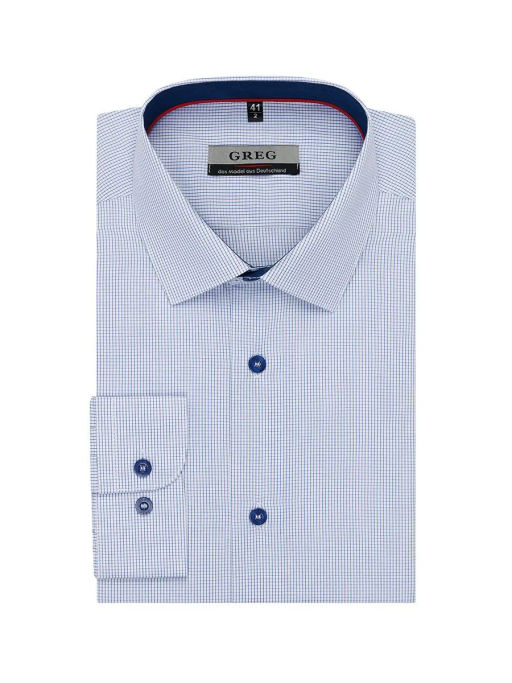 Сорочка мужская длинный рукав GREG 124/217/0392/1p