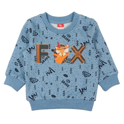 CRB wear/CWB 62541 Джемпер ясельный, голубой меланж/Ex.Cherubino
