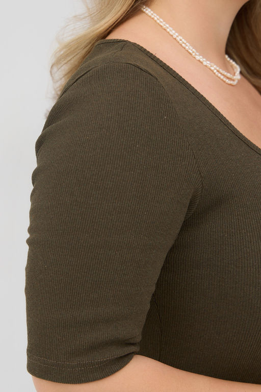 Платье из трикотажа кашкорсе с лайкрой - Solo mio фото 6