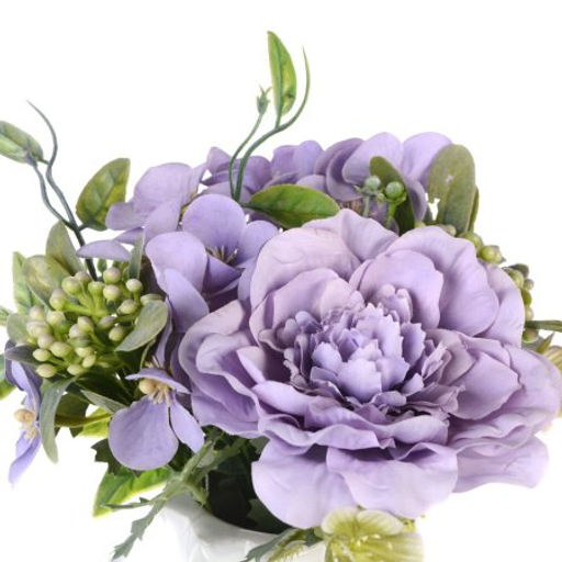 Цветок искусственный 30 см / NW717 /уп 90/900/ (Белый) - Галеонтрейд фото 6