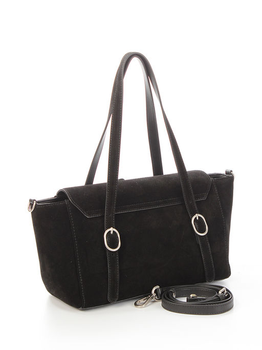 LACCOMA сумка M1067-черный натуральная замша