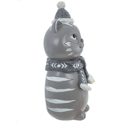Фигурка декоративная "Кот", L13 W12 H25 см, 2в.