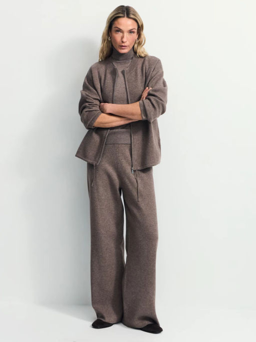 Прямые вязаные брюки / Zarina