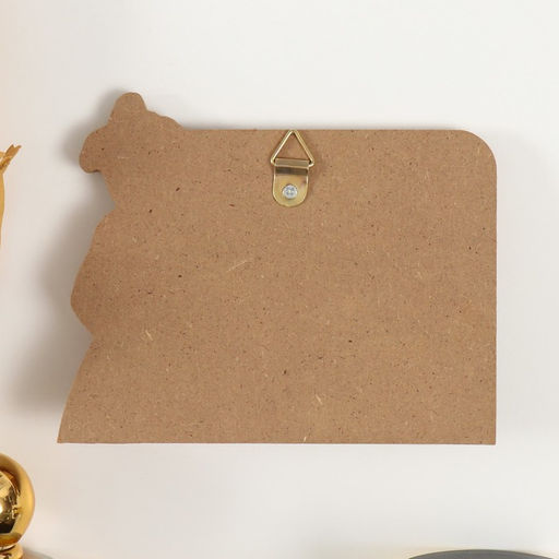 Настенный крючок декоративный Ты - женщина, твоё место на кухне, дерево, 12.3?10 см