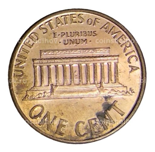 1 цент 1996 года D США