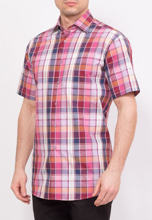 Сорочка мужская короткий рукав GREG Gb675/301/519/Z  фото 8