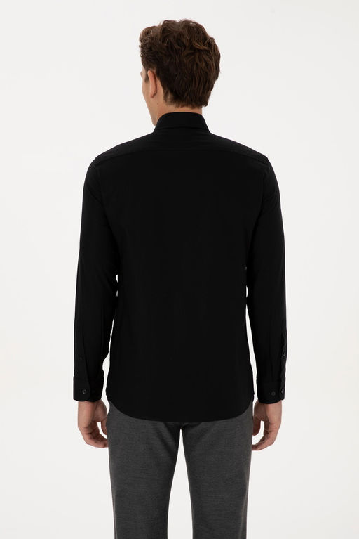 Erkek Siyah Uzun Kollu Basic G_mlek - U.s. polo assn фото 5