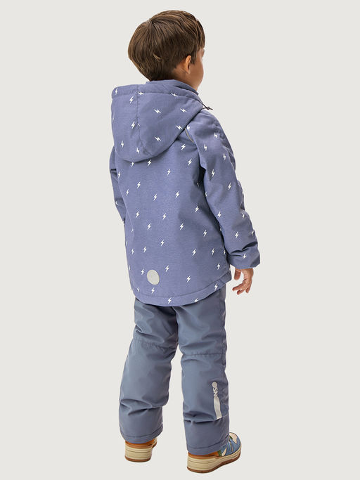 Костюм 7м0926 деним/серый