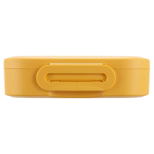 ЛАНЧ-БОКС С ДЕКОРОМ ГОРОДСКИЕ ФАНТАЗИИ, 180x130x50ММ, 0,98Л (Желтый) - Phibo фото 3