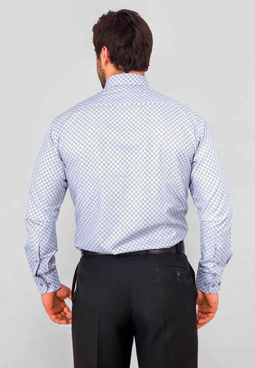 Сорочка мужская длинный рукав BERTHIER STAMPA185320/ Comf-Mb(0-2)  фото 5