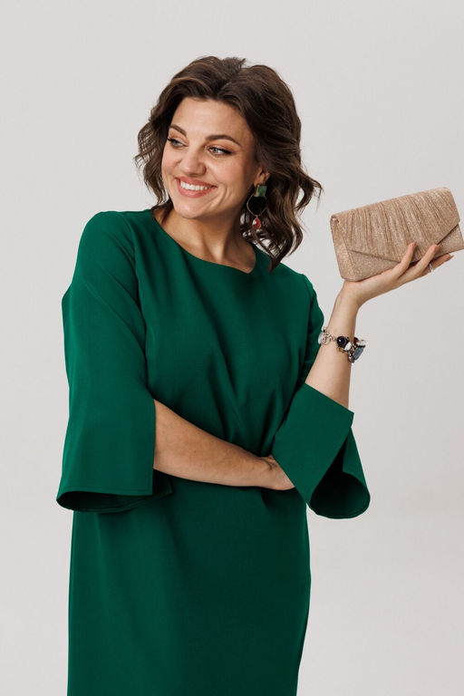 Платье ANELLI 1786 изумрудный ангел