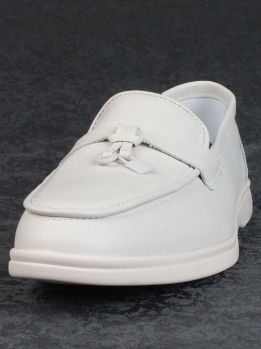 03-B416-2 LT. BEIGE Лоферы женские (натуральная кожа)