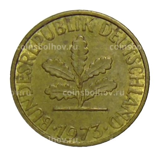 5 пфеннигов 1973 года J Германия