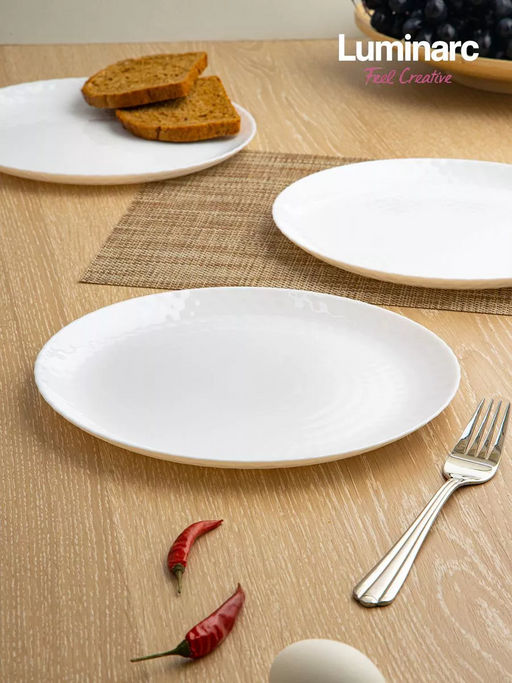 Тарелка обеденная PAMPILLE WHITE 25см арт.Q4655 /Люминарк/ - Luminarc фото 5