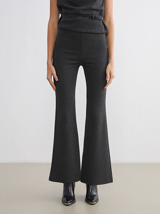 Beli Lastikli ?spanyol Pa?a Kad?n Pantolon