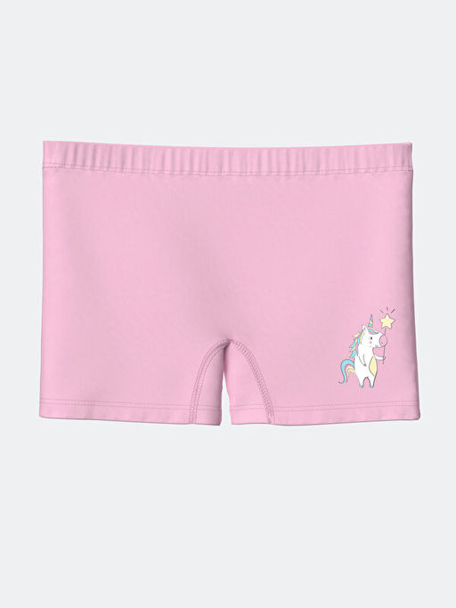 Bask?l? K?z ?ocuk Boxer 3l? - Waikiki фото 2