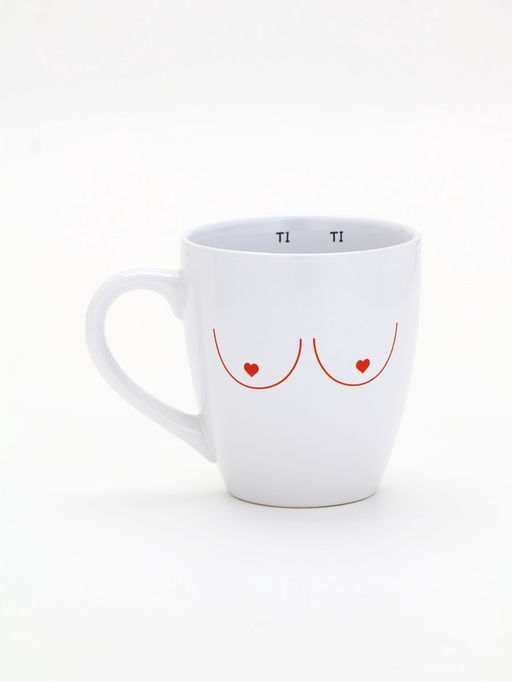 Кружка керамическая «Бюст», 600 мл