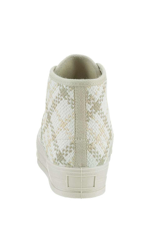 Кеды в клеточку, бежево-серый - Heine фото 11