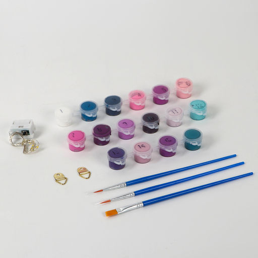 Картина по номерам с подрамником и гирляндой Волшебный мир, 20*30 см - Школа талантов фото 2