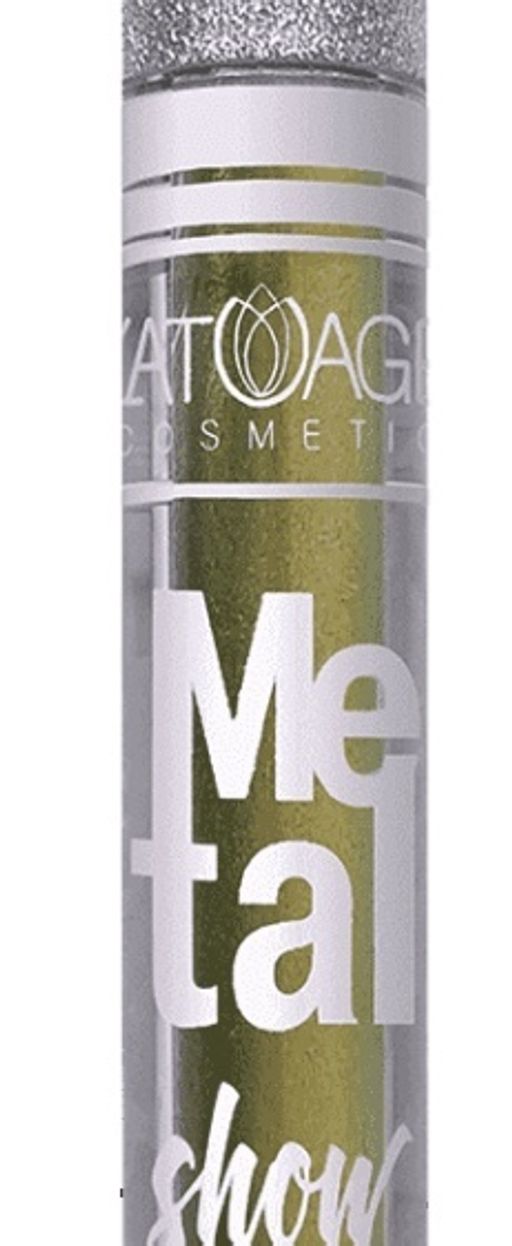 Latuage Тени для век жидкие "Metal show" №717 оливковый