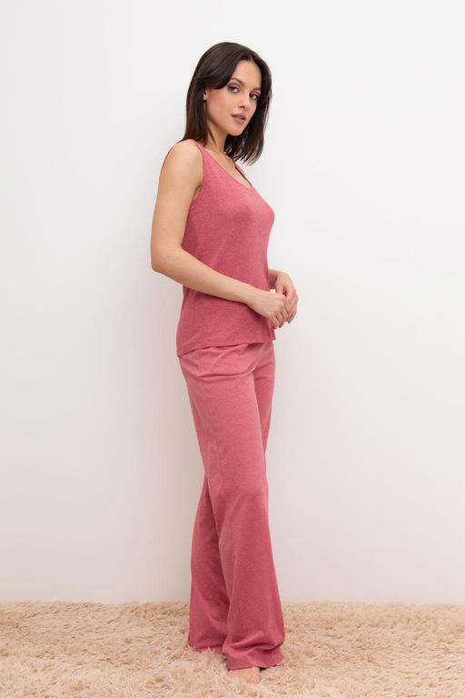 VERY NEAT _ Е 40047/розовый гранат брюки жен  фото 3