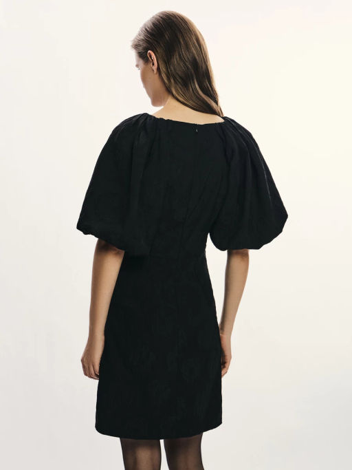 Платье мини с объемными рукавами / Zarina