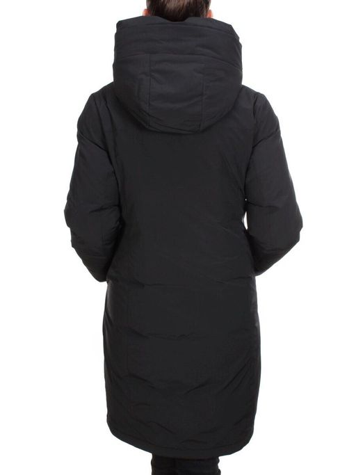 YR-961 BLACK Пальто зимнее женское АЛИСА (200 гр. холлофайбера) - Fashion фото 5