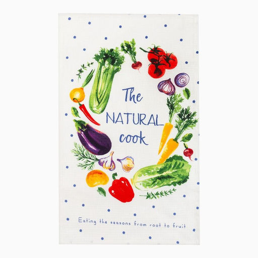 Цена за 2 шт. Набор кухонных полотенец Доляна «The natural cook», 35×60 см-2 шт., 100% хлопок
