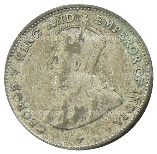 10 центов 1918 года Стрейтс Сетлментс