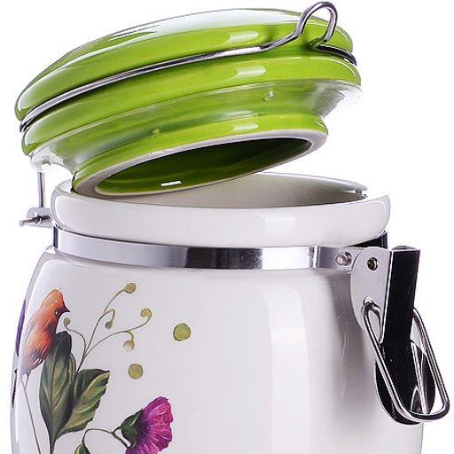 26605 Банка для сыпучих 700мл Птичка дол/металл LR (х36) - Mayer&boch фото 3