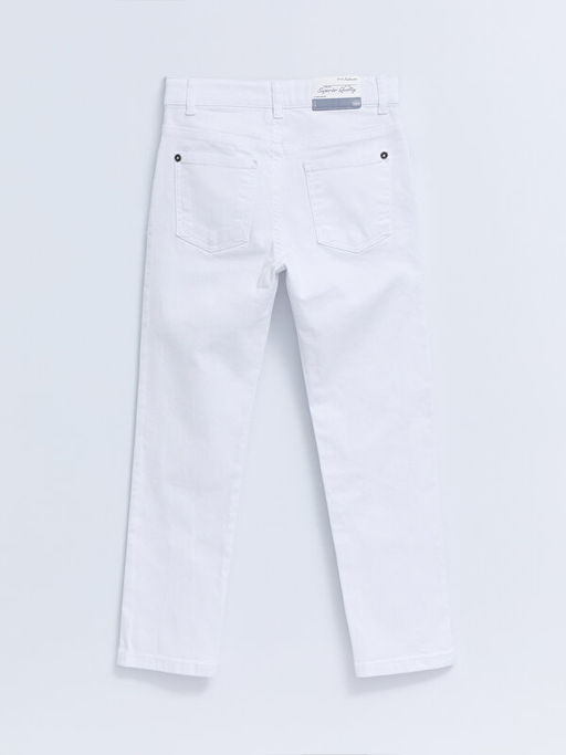 Slim Fit Basic Gabardin Erkek ?ocuk Pantolon - Waikiki фото 3