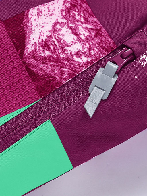 Горнолыжный костюм для девочки малинового цвета 9328M - Valianly фото 11