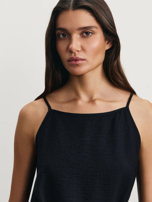 Топ из вискозы на завязках / Zarina  фото 6