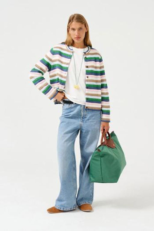 Кардиган 3457 полосатый рейс - Tak divno фото 2