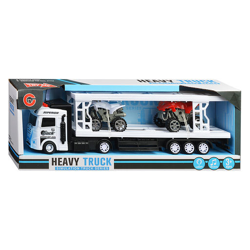 Автовоз с квадроциклами, в коробке