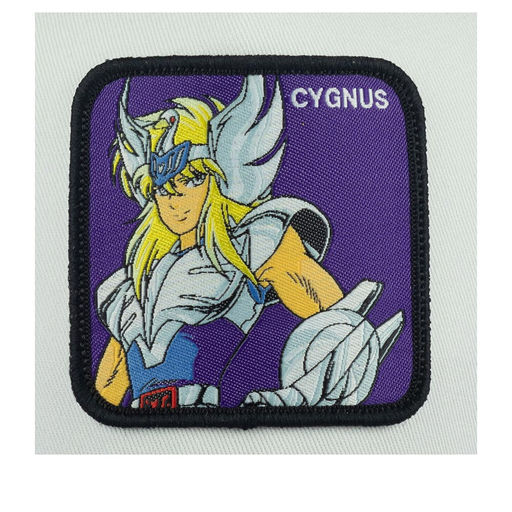 Бейсболка CAPSLAB арт. CL/SAI/1/CYG1 Saint Seiya Cygnus (белый / черный)  фото 3