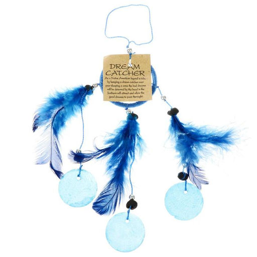 Ловец снов «Нежность», 6×0.5×20 см, синий