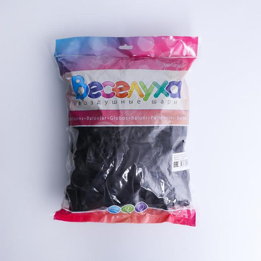 Воздушные шары латексные 12", 100 шт., кристалл, бордовые