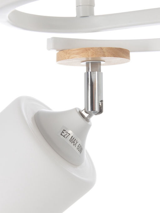 Люстра XA1634/3, 3×60 Вт, E27, белая