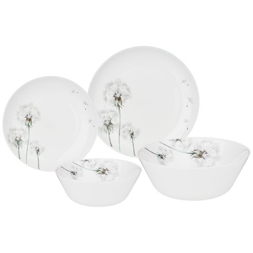 НАБОР СТОЛОВЫЙ AGNESS DANDELION 19ПР: 24СМ/21,5СМ/15СМ /19СМ  фото 2