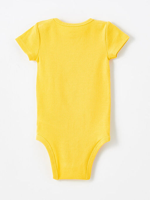 Bisiklet Yaka K?sa Kollu Basic Erkek Bebek ??t??tl? Body - Waikiki фото 2