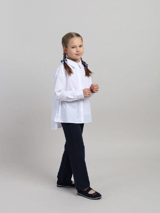 CWJG 63918-20 Блузка для девочки,белый
