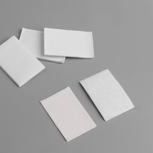 Цена за 6 шт. Набор липучек на клеевой основе, 4 6 см, 4 пары/8 шт, цвет белый - Арт узор фото 2