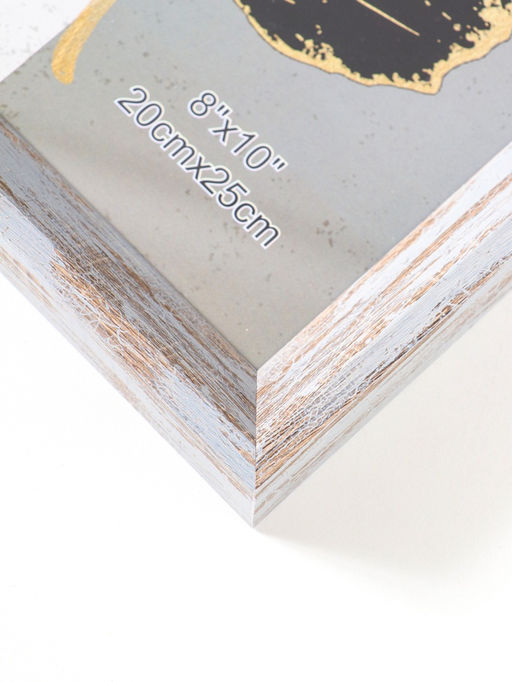 Фоторамка пластик 20х25 см "Прованс" серо-голубой 29х23,7х3 см