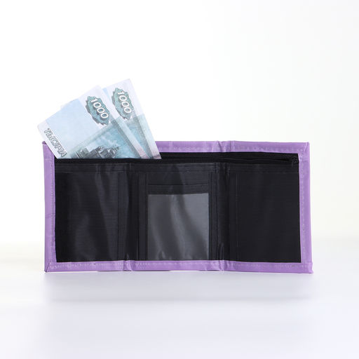 Кошелёк детский на липучке «Выбражулька», розовый